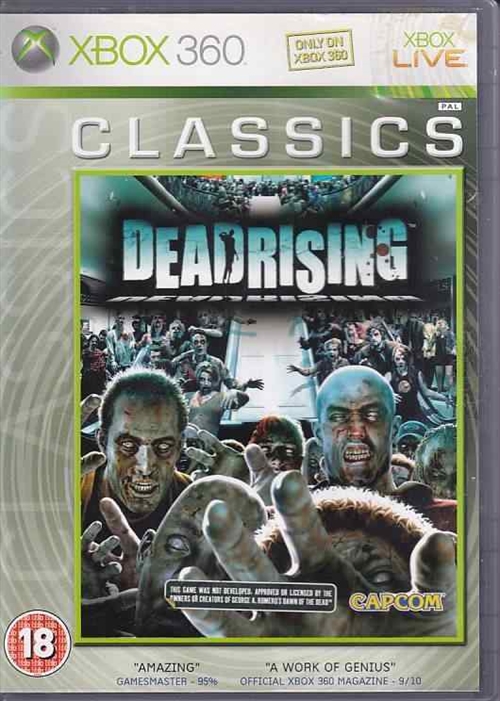 Dead Rising - Classics - XBOX Live - XBOX 360 (B Grade) (Genbrug)